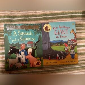 Julia Donaldson Picture Book Bundle Squash and Squeeze Spiffiest Giant